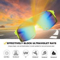 Gafas de sol polarizadas para ciclismo, lentes a prueba de viento, protección UV, para hombre y mujer - details 3