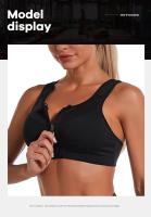 Sujetador deportivo absorbente de impactos para mujer, ropa interior transpirable de secado rápido para entrenamiento, correr y yoga - details 11