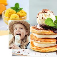 Máquina de helado de frutas para el hogar, mezclador de helado casero hecho a mano - details 3