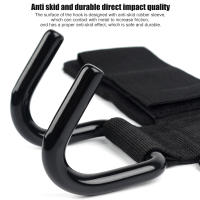 Tcare Gimnasio Fitness Ganchos de Levantamiento de Pesas Guantes de Power Lifting con Correas de Muñeca 2Pcs De China - details 13