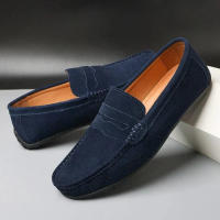 Nuevos zapatos de hombre de un pedal casual puntiagudo 40-48 pisos de gran tamaño - details 3