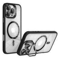 Funda de teléfono magnética de lujo a prueba de golpes para iPhone 15, 16, 14, 13, 12, 11 Pro Max, Funda protectora de lente de cristal con soporte Magsafe - details 7