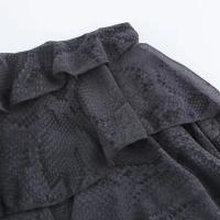 BUNO-Minifalda asimétrica para Mujer, diseño con volantes, cintura media, cremallera lateral, faldas femeninas de moda para Mujer - details 6
