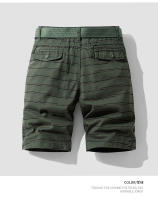 Pantalones de Trabajo de Verano de Algodón Puro de Media Lengua Estilo Recto y Versátil con Estampado de Tres Piedras - details 5
