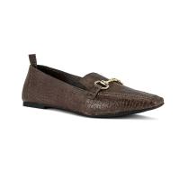 Nuevo producto de diseño único de moda profesional lanzó zapatos planos de piel de vaca de alta calidad para mujer - details 3