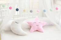 Nueva nube de peluche, Luna, estrella, gota de lluvia, almohada de felpa, cojín suave, juguetes para niños, bebés, niñas, regalo de Navidad, decoración para habitación y coche - details 12