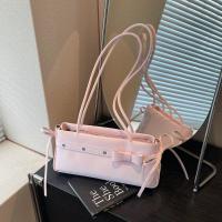 Bolso portátil con forma de palo francés, cinta con lazo Y2K, bolso de hombro con lazo, estilo francés coreano, bolso para axilas, trabajo - details 15