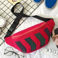 Riñonera de lona para hombre y mujer, bolso con agujero para auriculares, tira reflectante para cadera, plátano, soporte para teléfono de viaje, 2023 - details 6