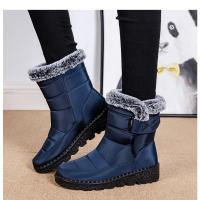 Botas de nieve planas para mujer, zapatos informales, Otoño e Invierno - details 4