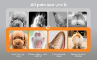 Recortadora de patas para mascotas, cortapelos para perros, afeitadora para gatos, recortadora eléctrica de patas para perros 3 en 1, recargable, impermeable con luz LED, afeitadora para mascotas de poco ruido para patas, ojos, orejas, cara, caderas - details 4