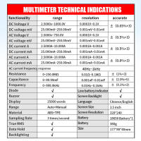 Osciloscopio generador de señal 3 en 1, multímetro Digital de doble canal, ancho de banda de 50MHz, frecuencia de muestreo de 280MS, almacenamiento de datos en forma de onda de PC - details 15