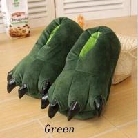Suaves Zapatillas de Invierno de Dinosaurio Monstruo Calidez para Hombres, Mujeres, Niños - details 6