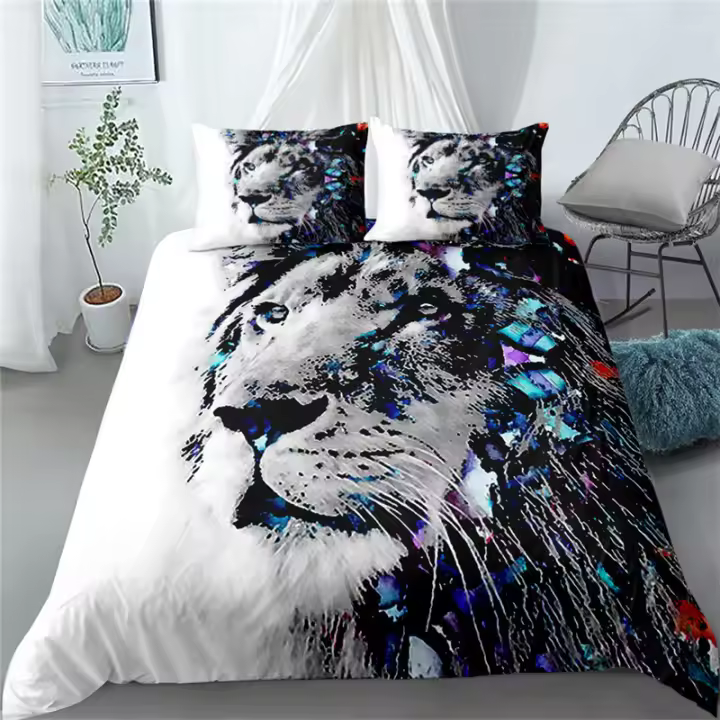 Juego de cama Fire Of Dragon, juego de ropa de cama individual, doble, Queen, King, Cal King - 1