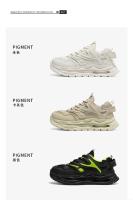 Zapatillas de deporte de ocio versátiles para hombre, zapatos deportivos ligeros y cómodos para caminar, zapatos gruesos de alta calidad a la moda, calzado masculino - details 3
