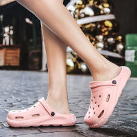 Sandalias de jardín antideslizantes para hombre, zuecos de goma con agujeros, informales, a la moda, novedad de verano, 2021 - details 19