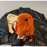 Bolso cruzado ligero para mujer, bolso para botella de agua de estilo coreano con cordón, bolso pequeño portátil ajustable para teléfono móvil, bolso de viaje - details 7
