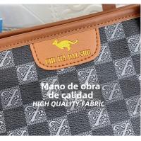 Bolso de mujer a cuadros de alta gama a la moda, bolso de hombro nuevo versátil de gran capacidad, bolso de mano Retro para exteriores, bolso de mano - details 5