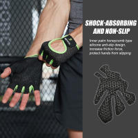 Guantes de Entrenamiento para Hombres y Mujeres Made en China Ideal para Levantamiento de Pesas, Ciclismo, Gimnasio, Entrenamiento, Bicicleta - details 11