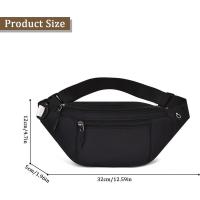 Bolso de riñón de moda para mujer, antirrobo, estable con conector para auriculares, ideal para correr, hacer senderismo y trotar. - details 4