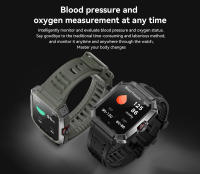 El reloj inteligente AK47 se puede conectar a través de Bluetooth para llamadas y medición del ritmo cardíaco, Material impermeable IP68 - details 16