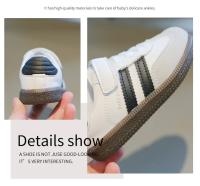 Zapatillas de deporte para niño y niña, zapatos informales para correr y caminar, Tenis versátiles a la moda, suela suave con lazo de gancho, primavera y otoño - details 6