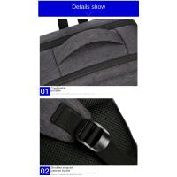 Mochila de viaje USB 40LExpandable, bolsas de transporte aprobadas por vuelo para aviones, mochila duradera resistente al agua de 17 pulgadas para hombres - details 32