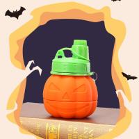 Botella de agua plegable de calabaza, taza de agua plegable de silicona retráctil, botellas deportivas de silicona de gran capacidad de 550ml - details 4