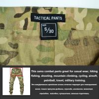 Tactical Joggers Para Hombres Mecánicos Ropa De Trabajo Pantalones De Camuflaje Resistentes Al Desgaste Para Senderismo Y Uso Diario Material De Poliéster Y Algodón - details 7