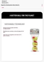 Pelotas de Tenis Wilson de Baja Presión para Entrenamiento Profesional - Pack de 3 Unidades Resistentes al Desgaste para Niños - details 2