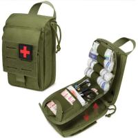 Kit médico táctico para exteriores, paquete de torniquete de primeros auxilios, bolsa de herramientas Molle Militar, equipo de supervivencia de rescate para viajes, senderismo y Camping - details 1
