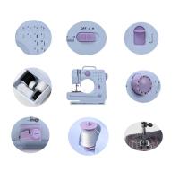 Máquina de Coser Eléctrica Portátil Mini para el Hogar Artesanal 12 Ganchos con Prensa de Pie - details 13