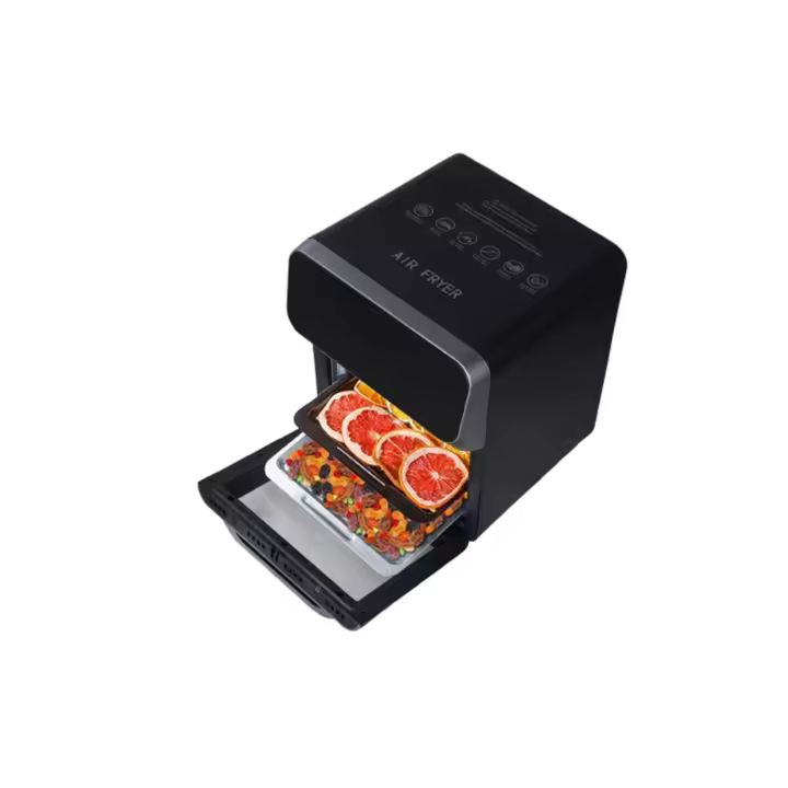 Fritora de Aire Caliente con Pantalla Táctil LED 9 Litros, Duración Ajustable, Temperatura y Programa Manuales, Fritora de Aire Caliente de China - 1