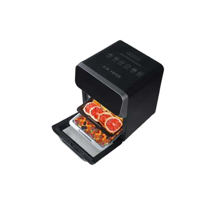 Fritora de Aire Caliente con Pantalla Táctil LED 9 Litros, Duración Ajustable, Temperatura y Programa Manuales, Fritora de Aire Caliente de China - 1