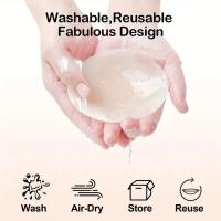 Cubierta de silicona opaca reutilizable para pezones, empanadas invisibles autoadhesivas para senos, sujetador adhesivo Invisible, pegatinas para el pecho, cinta para senos - details 3