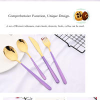 Juego de Cubiertos de Cena Sier de Acero Inoxidable 20Pcs Palillos, Cuchillos, Cucharas de Postre en Acero Inoxidable Accesorios de Muebles al Aire Libre - details 10
