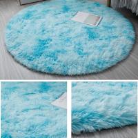 Alfombras de Salón redondas, Pelo Largo, Alfombra para Habitación, Dormitorio, Lavables, Antideslizante, Muy Suave - details 34