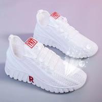 Zapatillas de lona de verano para mujer de nuevo estilo, modernas e informales, versátiles, cómodas, transpirables, antideslizantes, adecuadas para baile cuadrado, zapatos de madre. - details 1