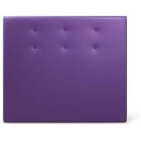 Cabecero de Cama tapizado en para Camas de 90 y 105 (115 x 120 cm) Polipiel Morado - details 4