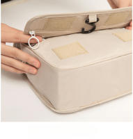 Bolsa de Viaje Impermeable Plegable Organizador de Cosméticos con Gancho Colgante - details 2