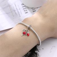 Abalorios de Danza de León y Gato de Sello de Plata Esterlina S925 100% Auténticos para Pulsera DIY de 3mm Joyería de Moda para Mujeres Regalo con Piedra de Zirconia - details 34
