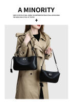 Bolsa de hombro de nueva moda con bloqueo de la axila, bolsa de mensajero, locomotora portátil ligera de lujo, bolsa cuadrada pequeña - details 9