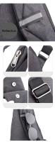 Bolsa de Pecho Impermeable de Gran Capacidad Diseño Amigable con la Piel - details 13