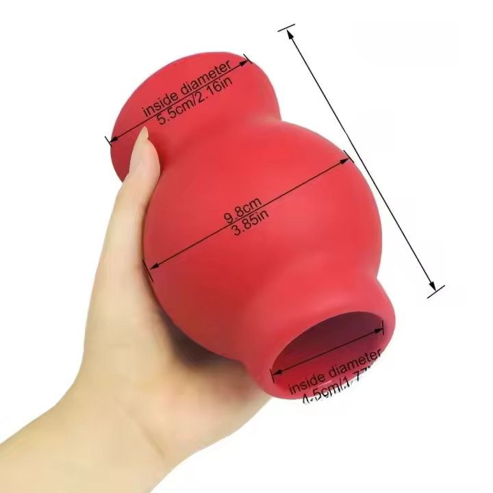Leten Enchufe Anal Gigante 18+cm de Espinilla Gruesa para Masaje Prostatálico y Dilatación Vaginal - 1