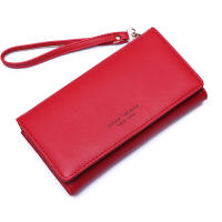 Cartera larga para mujer, bolso multifuncional de PU de 2 pliegues con correa para la muñeca extraíble para tarjeta de billete, teléfono inteligente - details 4
