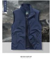 Chaqueta Chaqueta de Moda para Hombres 2025 A prueba de viento, sin mangas, impermeable, Equipo de Motociclista - details 13
