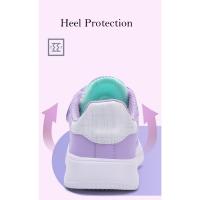 Moda verano niños zapatos casuales suaves lindas niñas rosa púrpura luz gruesa zapatillas de deporte de malla de aire chico princesa Net calzado deportivo - details 7