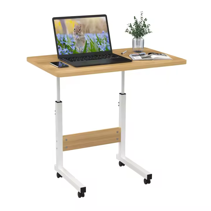 Rcynview Escritorio Plegable Moderno Depósito de Escritorio para Laptops Muebles de Hogar y Oficina - 1