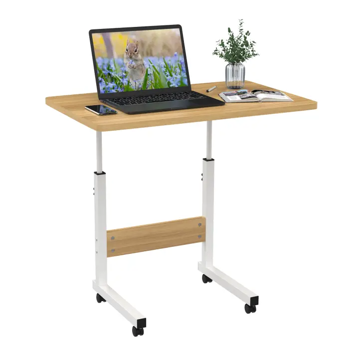 Rcynview Escritorio Plegable Moderno Depósito de Escritorio para Laptops Muebles de Hogar y Oficina - 1