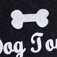 Cesta de almacenamiento de juguetes para perros de fieltro con asa, diseño de dibujos animados, contenedor de juguetes para mascotas, caja negra plegable, organizador de juguetes para gatos y cachorros - details 7
