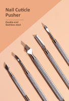 High-Quality Double-ended Steel Cuticle Pusher Dead Skin Push Remover for Pedicure Manicure Nail Art Cleaner Care Tool - details 0